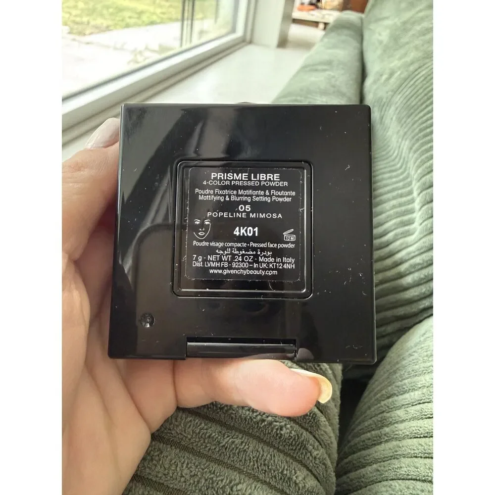 GIVENCHY new prisme libre 05 popeline mimosa 4-color pressed powder 7g